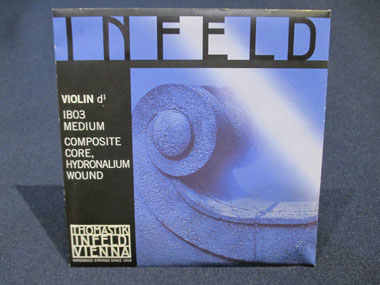 【ネコポス発送】ヴァイオリン弦 INFELD（インフェルド） 青 D線 4/4 在庫限り旧価格
