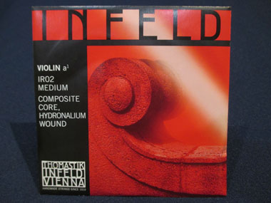 【ネコポス発送】ヴァイオリン弦 INFELD（インフェルド） 赤 A線 4/4 在庫限り旧価格