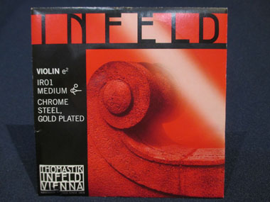 【ネコポス発送】ヴァイオリン弦 INFELD（インフェルド） 赤 E線 4/4 在庫限り旧価格