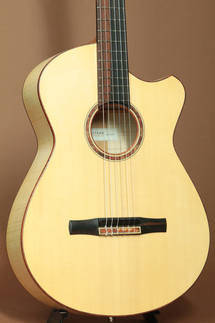 FUJII GUITARS JAZZ NYLON SCW Caucasian Spruce × Fiddleback Europian Maple フジイギター 決算！AcoINN サブ画像1