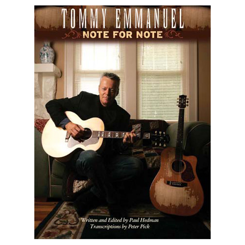 TOMMY EMMANUEL / NOTE-FOR-NOTE: SOLO GUITAR STYLE [CD+タブ譜]
