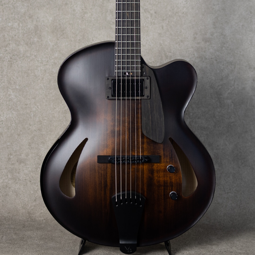 Model 15 Archtop Black smoke with satin topcoat S/N:687