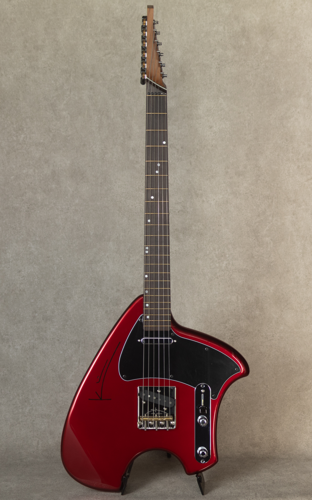 Klein Japan sTele Ash Pinot Noir Red Metallic S/N:SKJ086 クライン・ジャパン サブ画像1