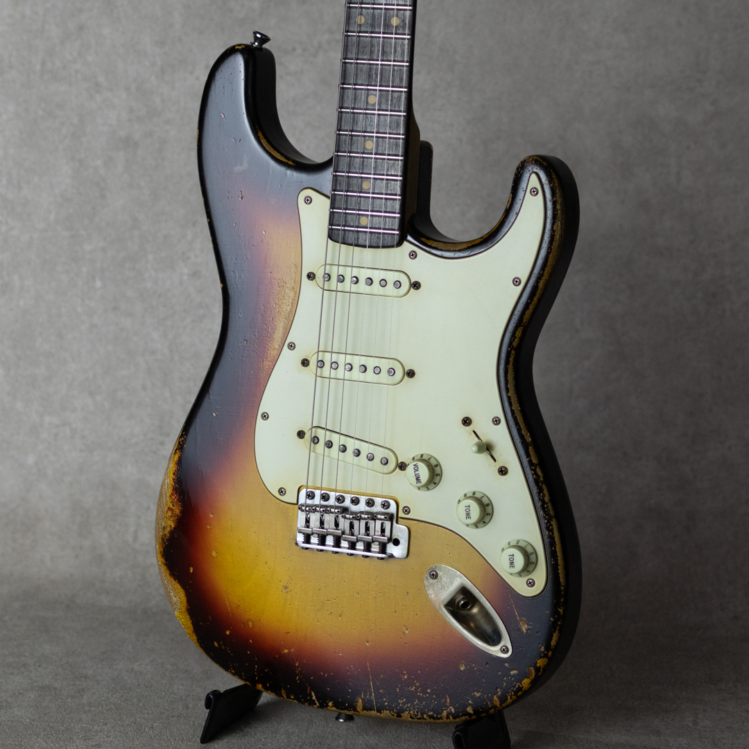 Nacho Guitars Early 60s Contour Body #44010 Heavy Aging Sunburst Medium C Neck ナチョ・ギターズ サブ画像4