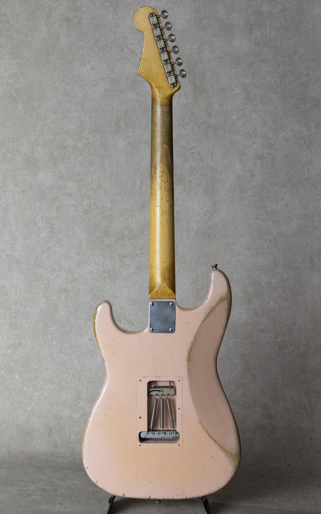 Nacho Guitars Early 60s Contour Body #50026 Heavy Aging Shell Pink Medium C Neck ナチョ・ギターズ サブ画像3
