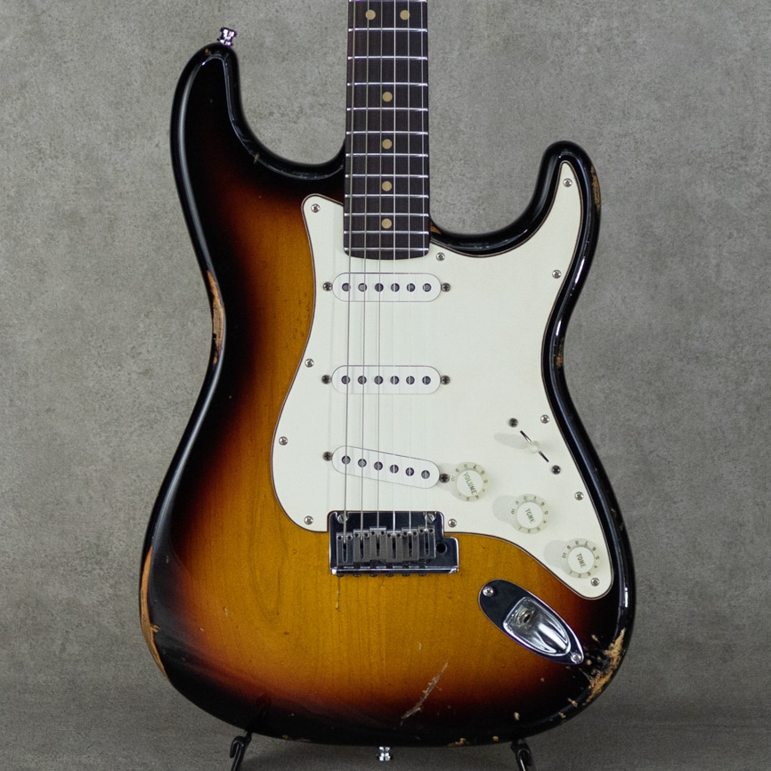 Custom Classic Stratocaster Modified 3 Color Sunburst / 2003