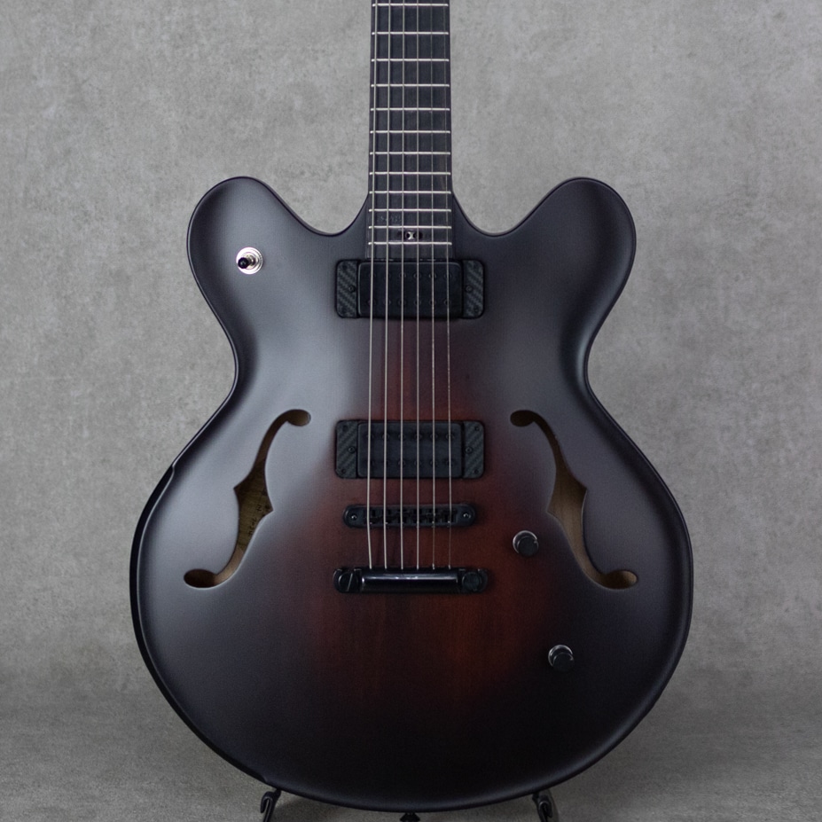 Model 35 Chambered Semi-hollow Brown Burst Smoke Stain S/N:684