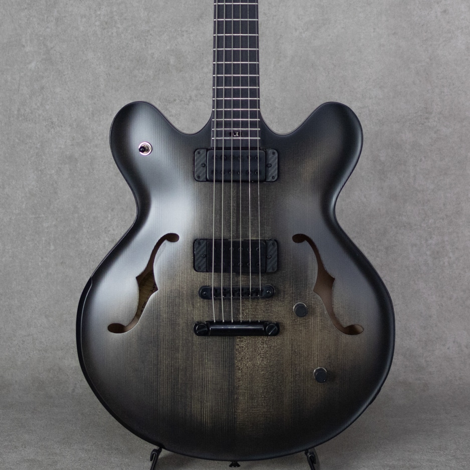 Model 35 Chambered Semi-hollow Black Smoke Stain S/N:693