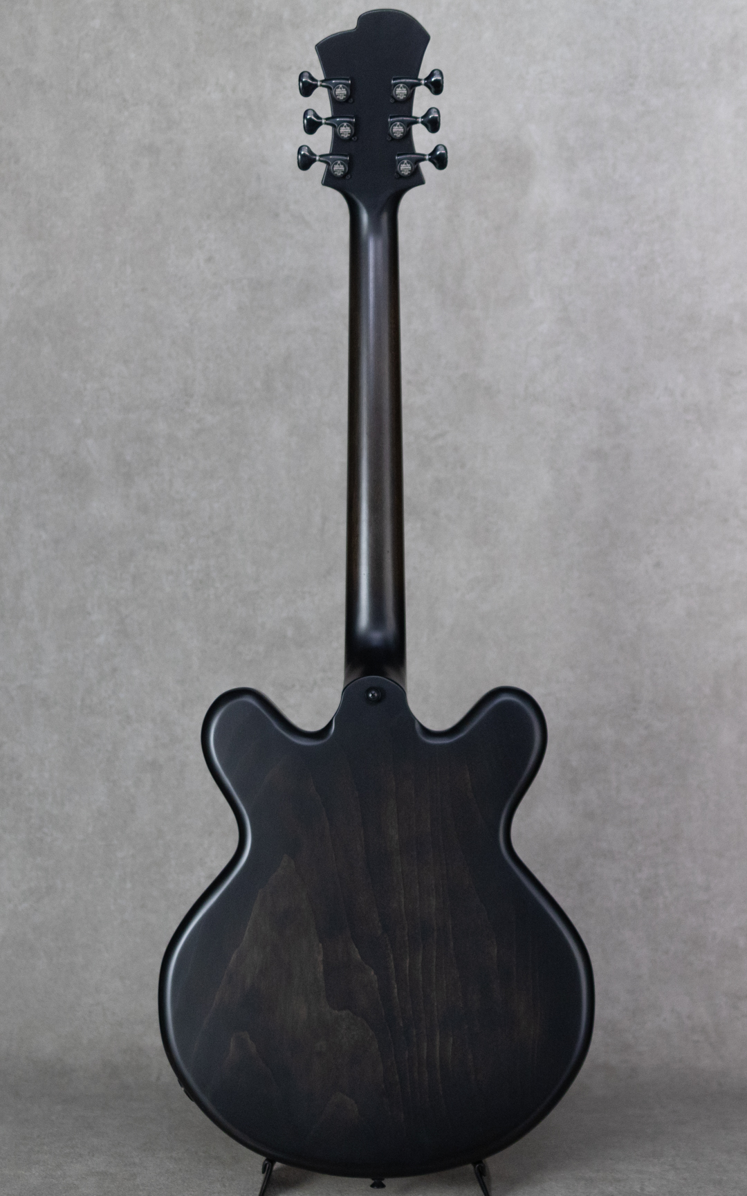 Victor Baker Guitars Model 35 Chambered Semi-hollow Black Smoke Stain S/N:693 ヴィクター ベイカー サブ画像3