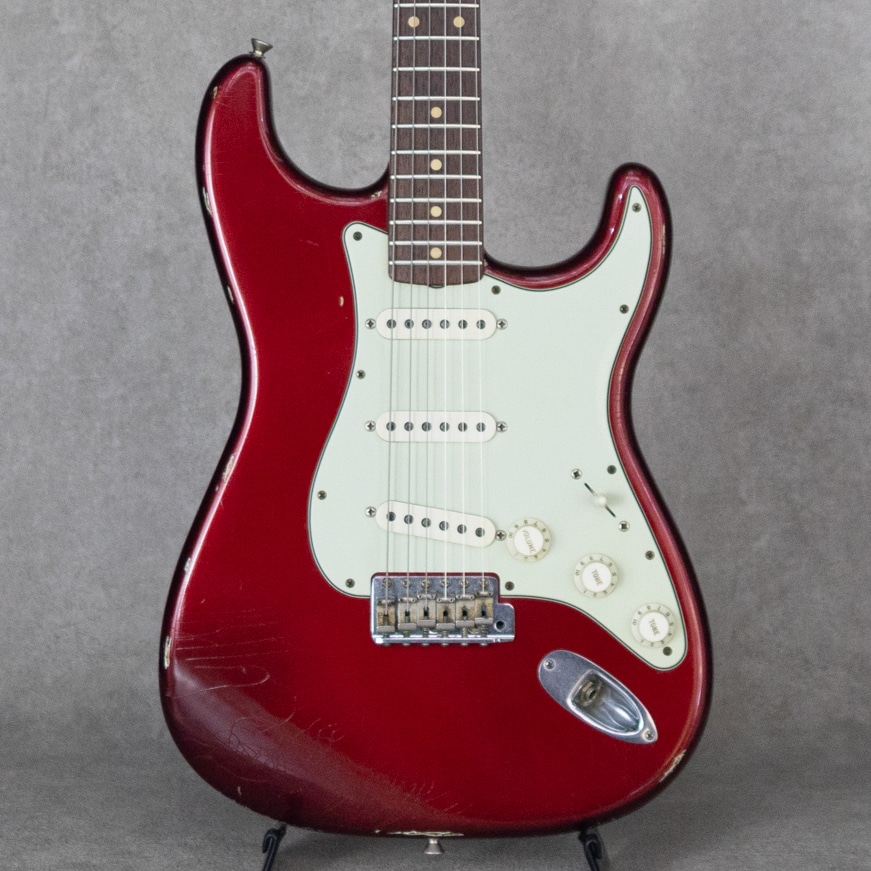 1960 Stratocaster Relic Candy Apple Red Matching Head / 2005