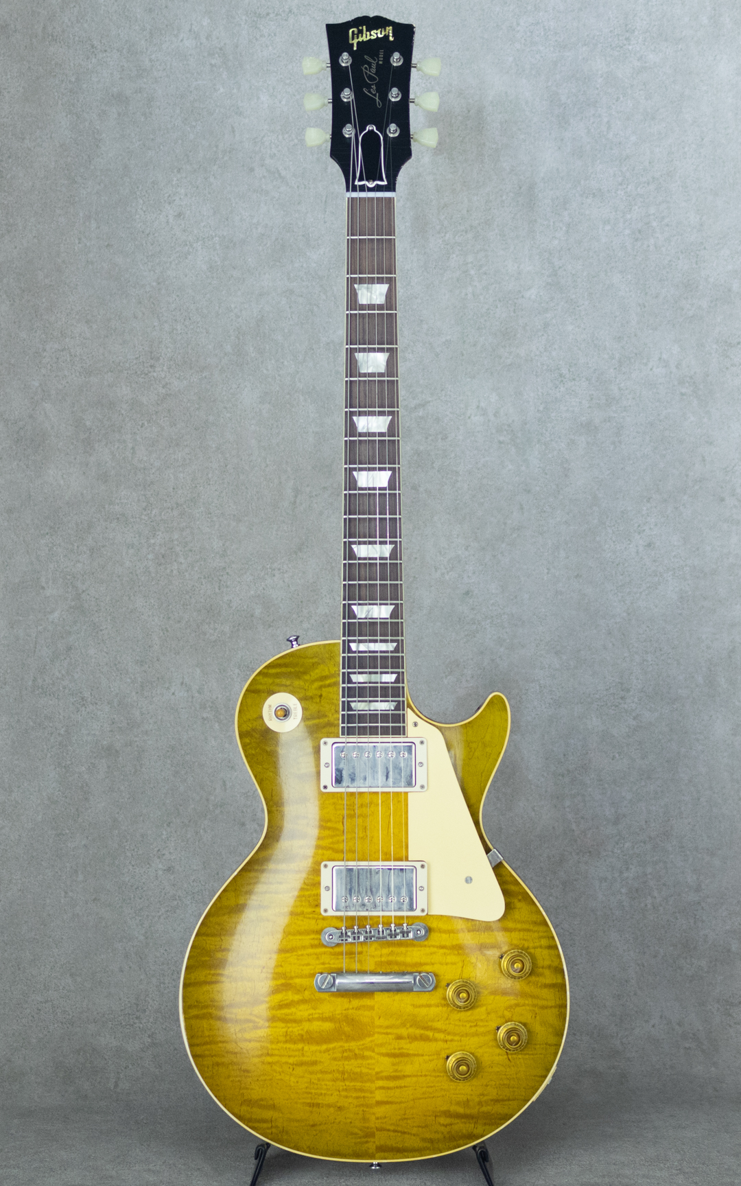 GIBSON CUSTOM SHOP Murphy Lab 1959 Les Paul Standard Green Lemon Fade Light Aged ギブソンカスタムショップ サブ画像1