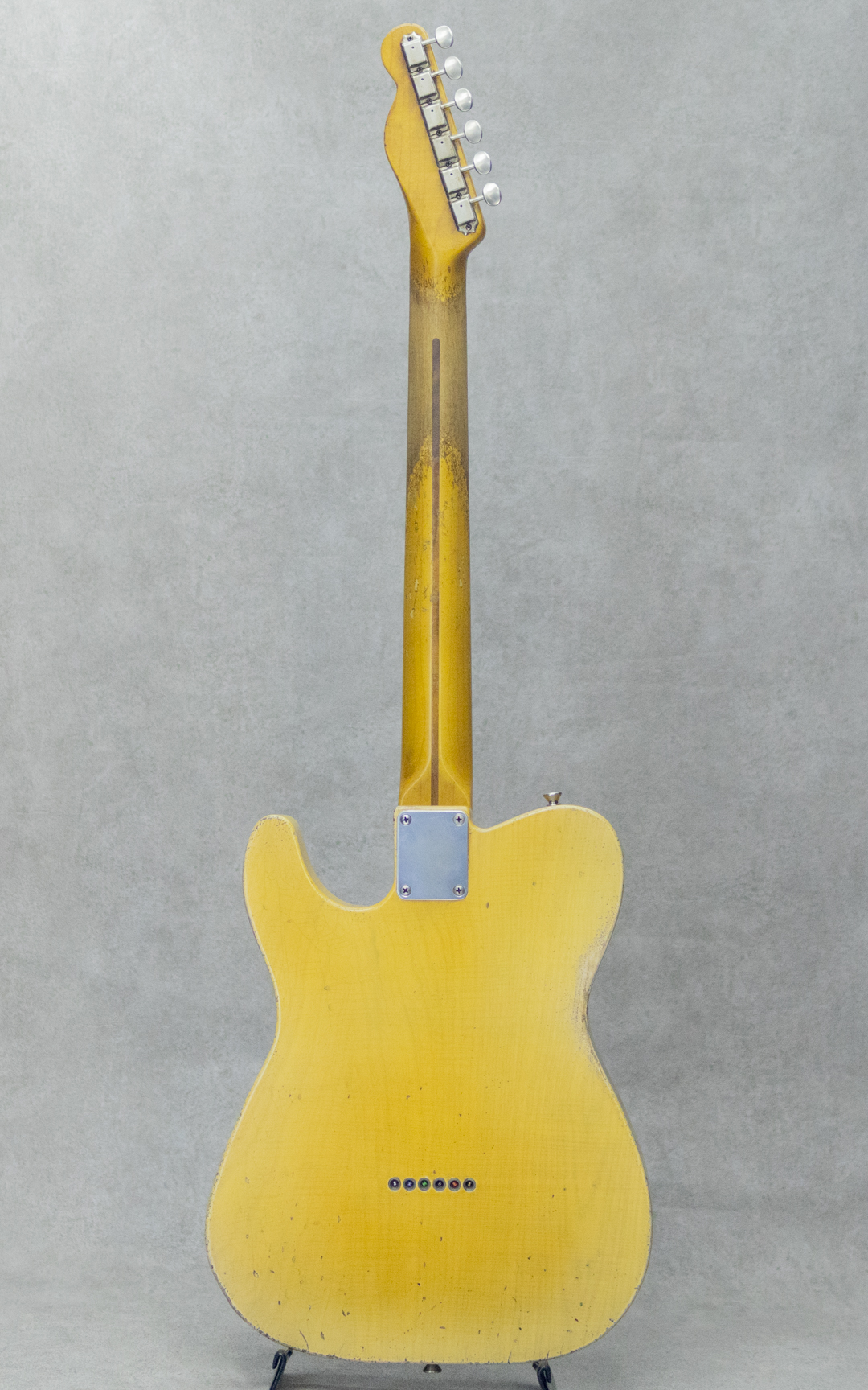 Nacho Guitars 1950-52 Blackguard  #1277 Medium Aging Butterscotch Blonde Soft V Neck ナチョ・ギターズ サブ画像3