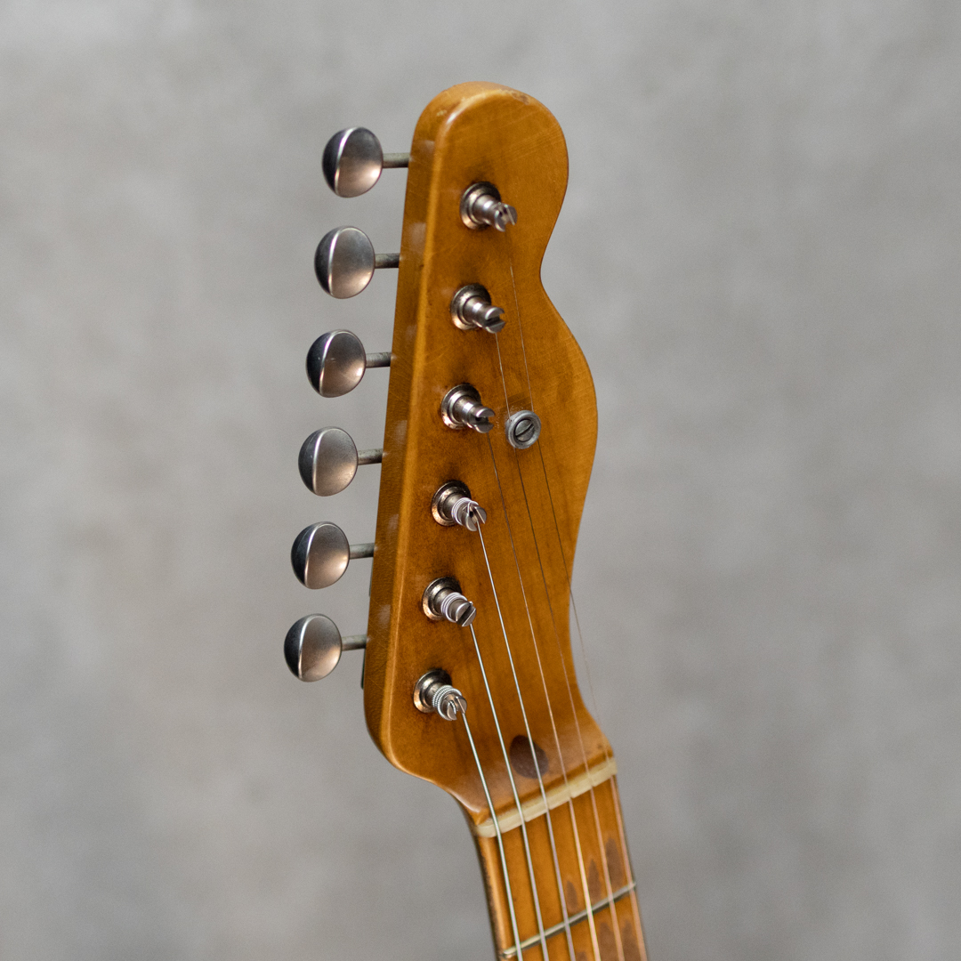 Nacho Guitars 1950-52 Blackguard  #1277 Medium Aging Butterscotch Blonde Soft V Neck ナチョ・ギターズ サブ画像8