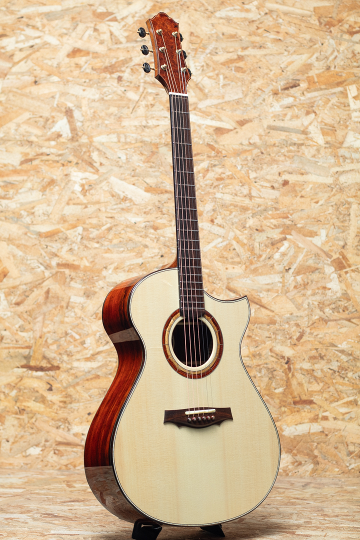 Keystone Stringed Instruments SJ Cutaway Figured Cocobolo (要石弦楽器工房) 西 恵介 64ks サブ画像2