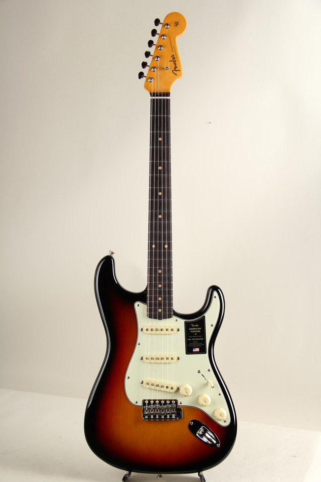 FENDER American Vintage II 1961 Stratocaster 3-Color Sunburst フェンダー サブ画像1