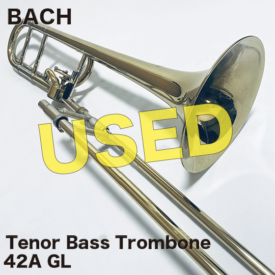 【中古品】バック テナーバストロンボーン 42AGL Bach TenorBassTrombone USED