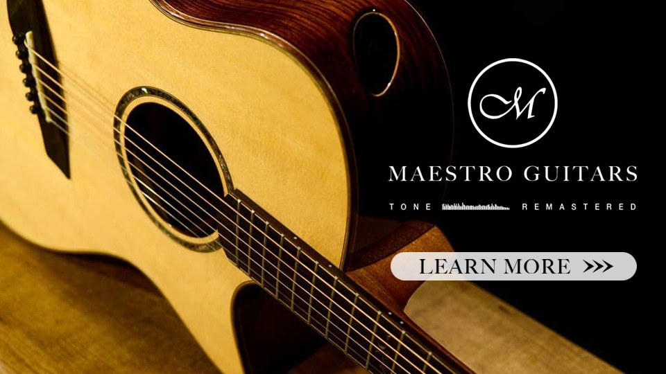 新たな概念でギター製作に取り組むMaestro Guitars