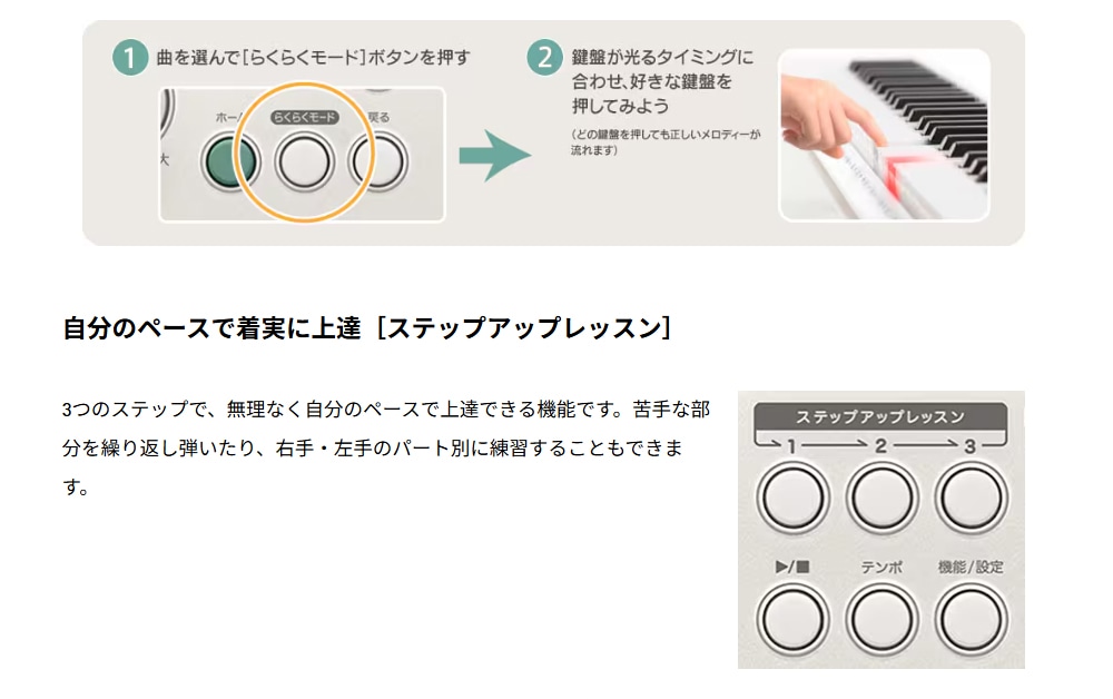 CASIO (カシオ) LK-530 Casiotone 光ナビゲーション キーボード 61鍵盤 人気ソング内蔵