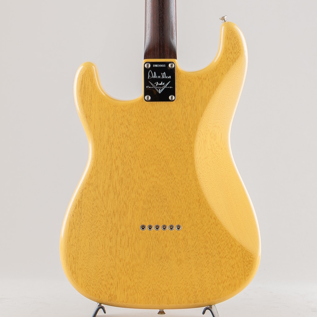 MBS Custom 50's Mahogany Stratocaster NOS Hardtail TV Yellow Built by Dale Wilson 2011