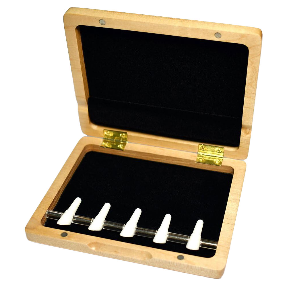 ヴィヴァーチェ 木製リードケース ファゴット用 FG-5N ナチュラル 5本収納 (ピンタイプ)