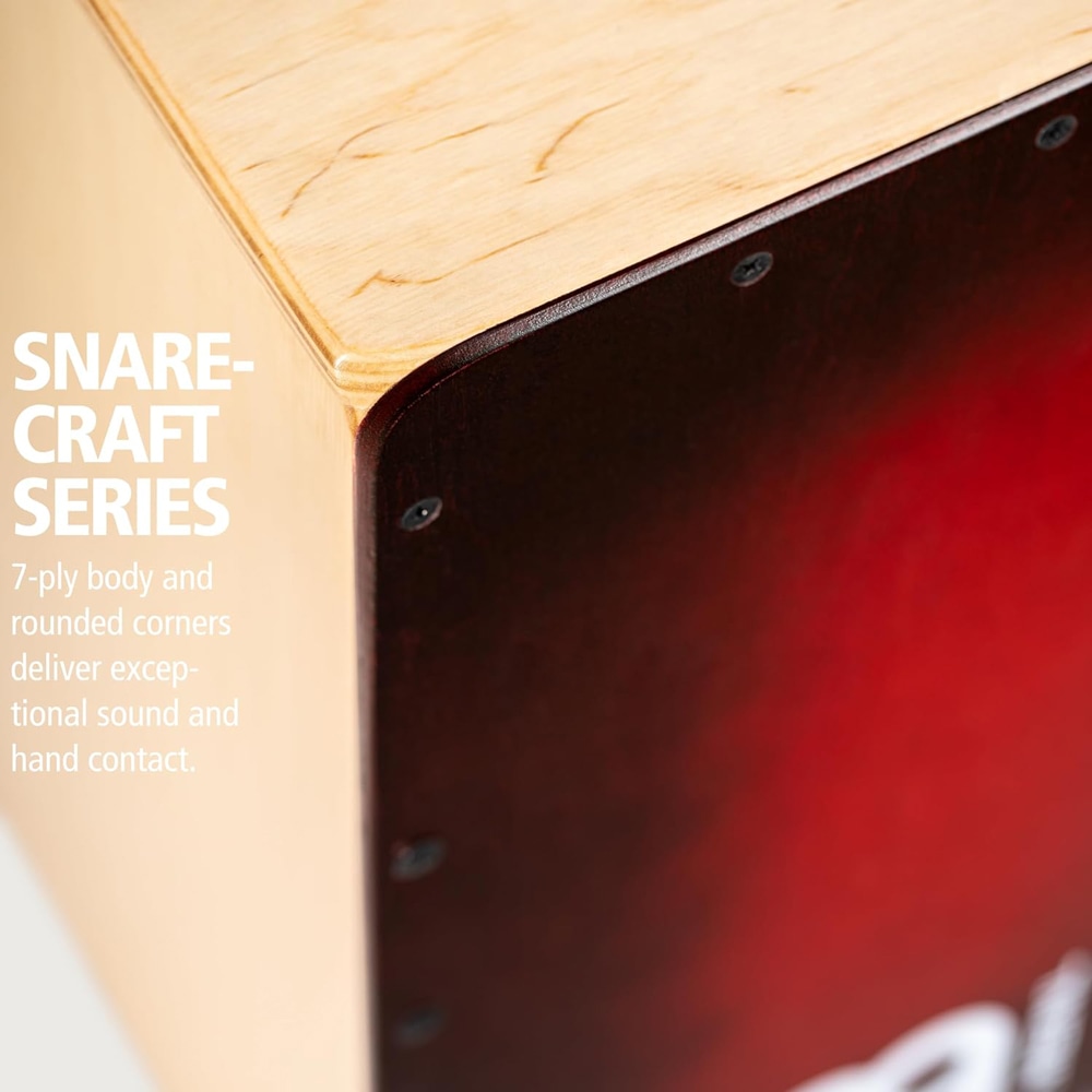 MEINL Percussion マイネル カホン Snare Craft Cajon レッドバースト SC100RDB 【国内正規品】