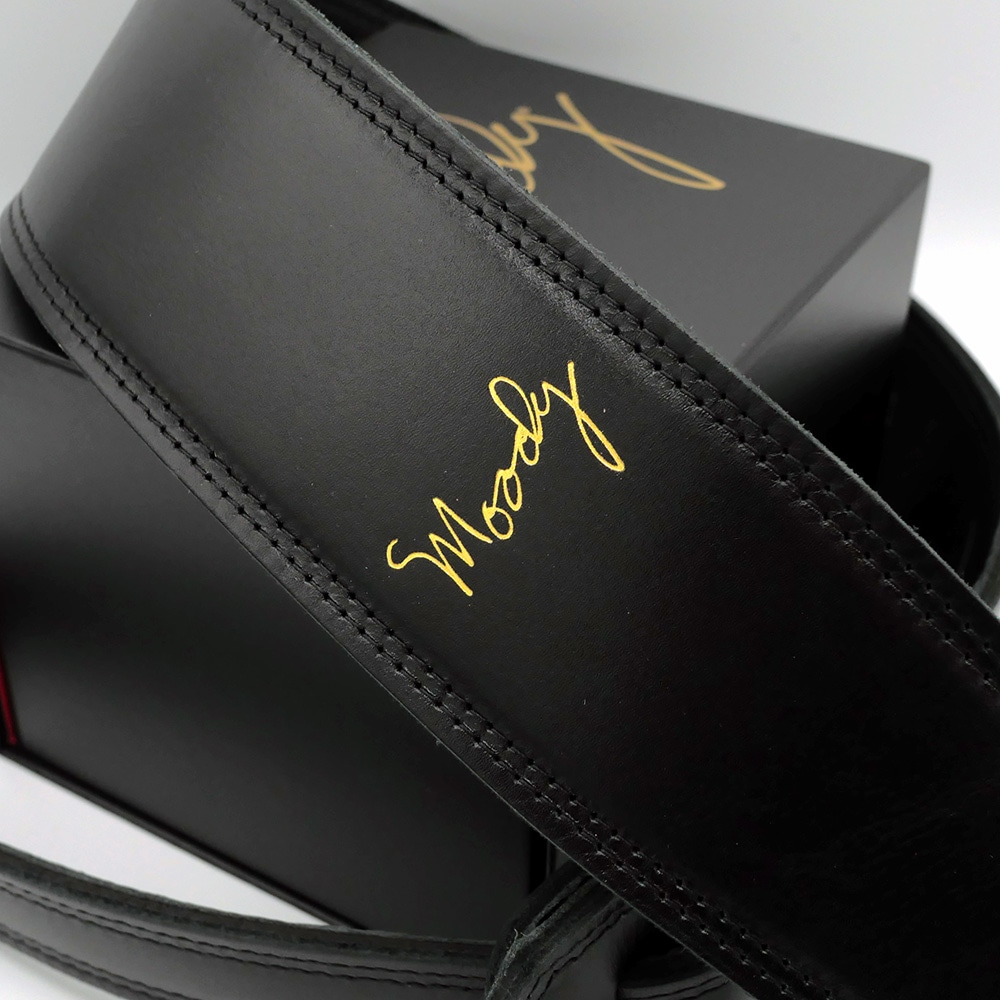 Leather 2.5 Inch Black-Black Standard Tail