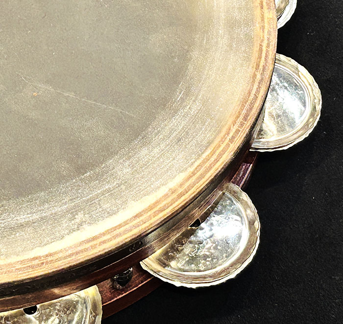 KT-019-0010-100F / 10" S-German Silver Professional Tambourine