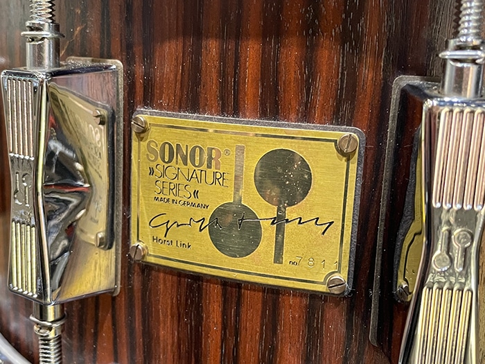 【VINTAGE】Early 80's HLD581 EB Signature Series / Makassar Ebony 12Lugs Birch Light