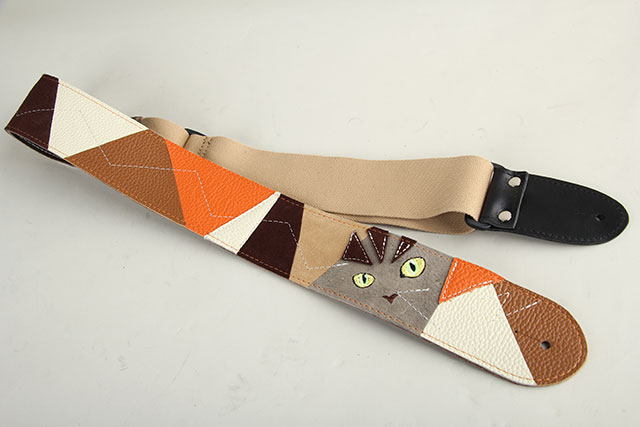 CHERIE ANNE L-Slide Strap パッチワーク キジトラねこ パッチワーク キジトラねこ 梅田店