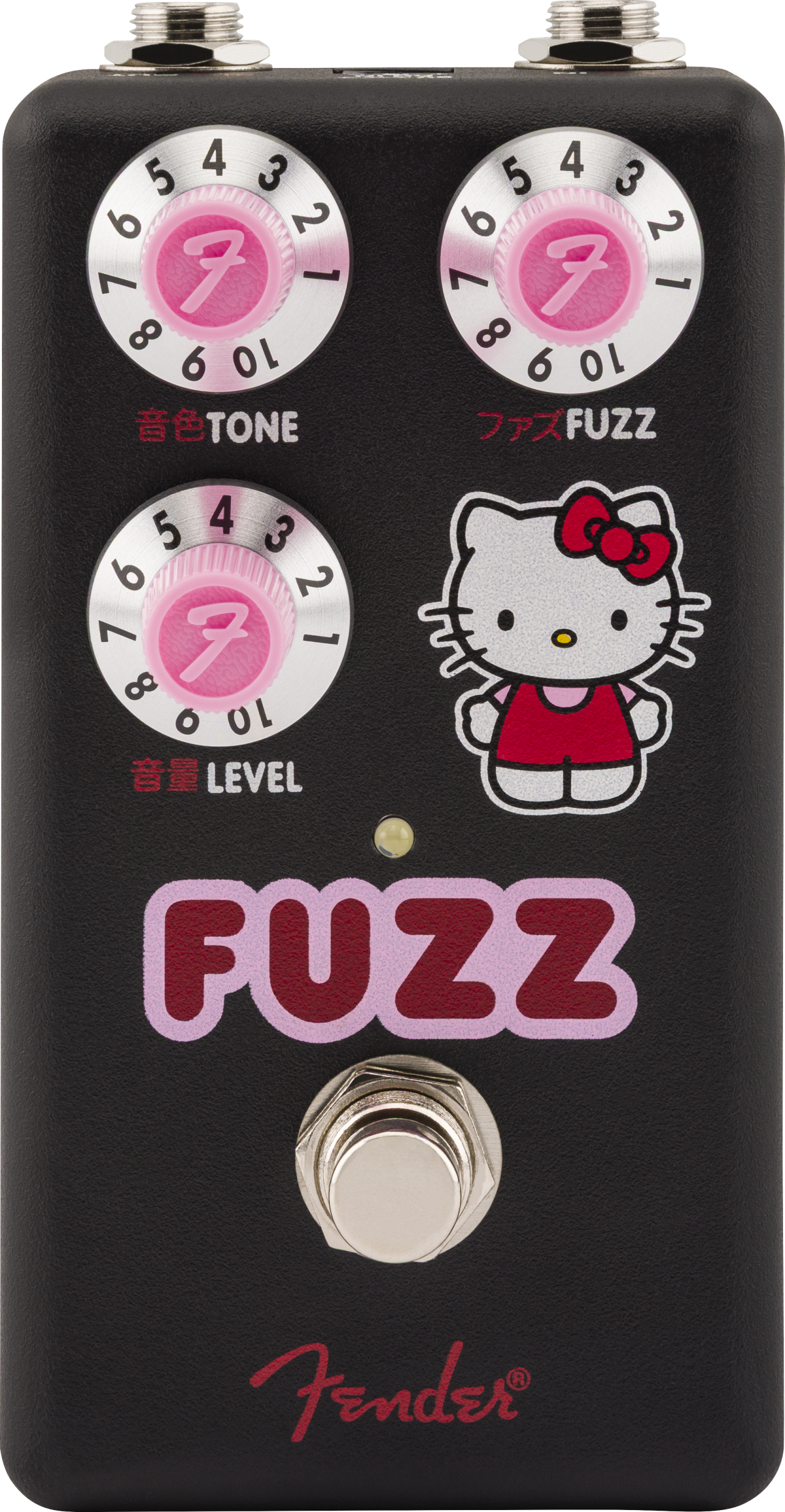 Fender x Hello Kitty Black Fuzz Pedal
