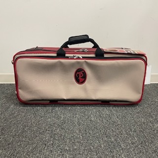 MB TPケース ダブル【カチオンレッド×ベージュ×レッドエッジ】