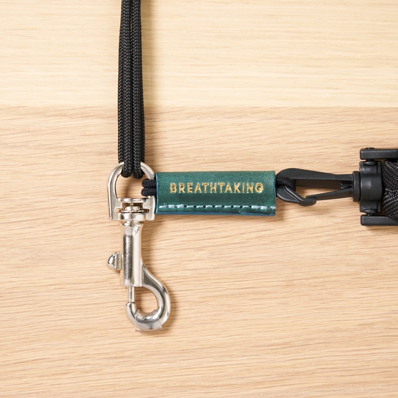 ブレステイキングサックスストラップ三木楽器200周年限定カラー【オーシャンブルー×ブラック Mサイズ】 ブラック M Wind Forest