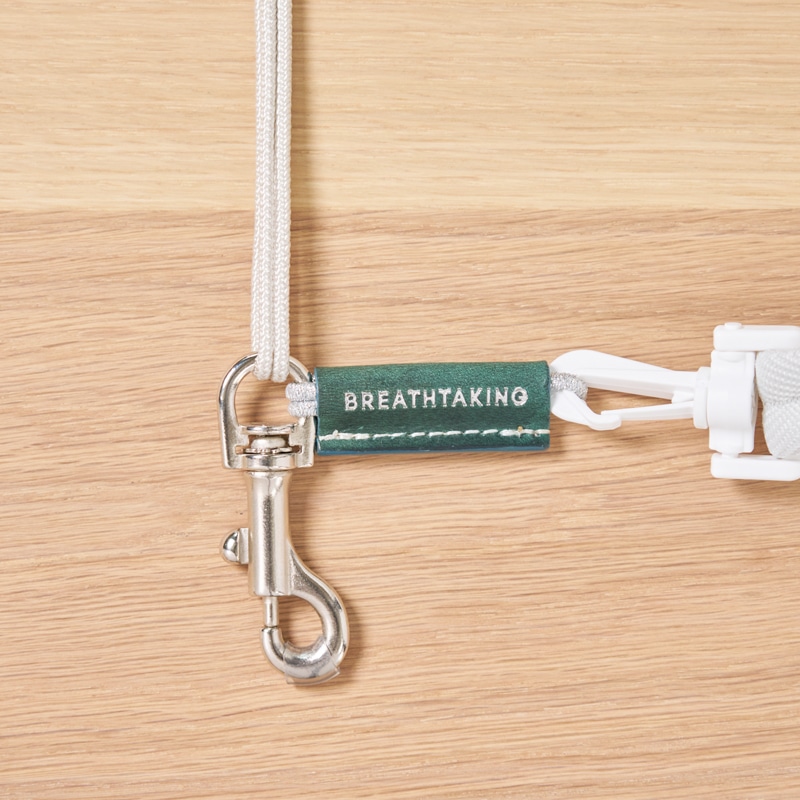 ブレステイキングサックスストラップ三木楽器200周年限定カラー【オーシャンブルー×ホワイト Sサイズ】 ホワイト S Wind Forest