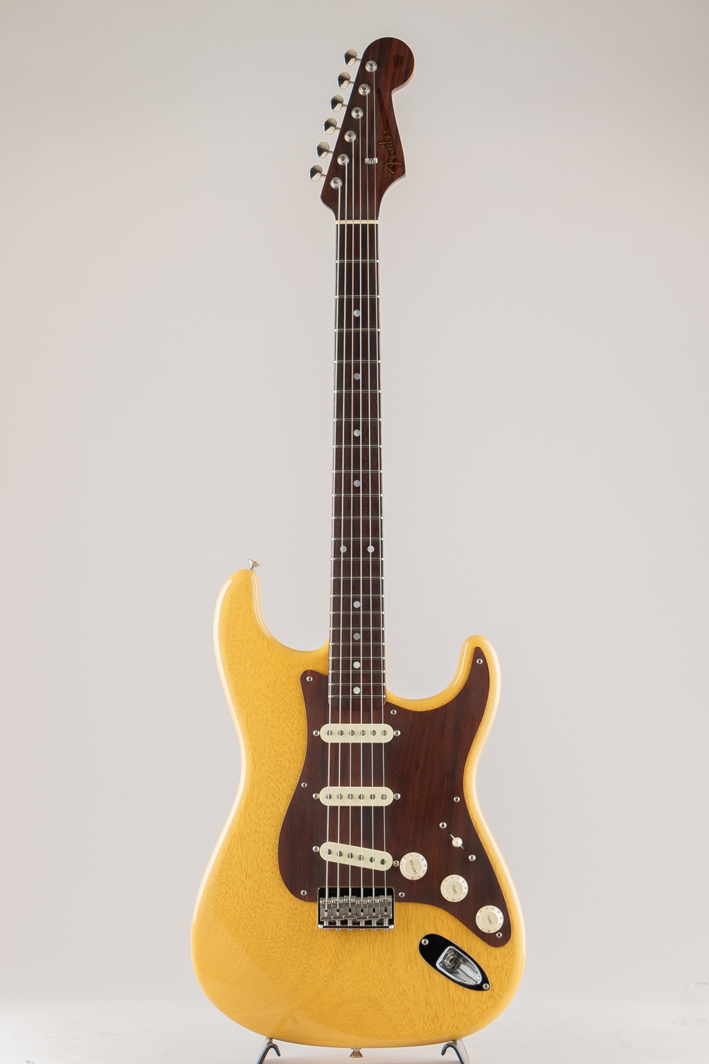 MBS Custom 50's Mahogany Stratocaster NOS Hardtail TV Yellow Built by Dale Wilson 2011