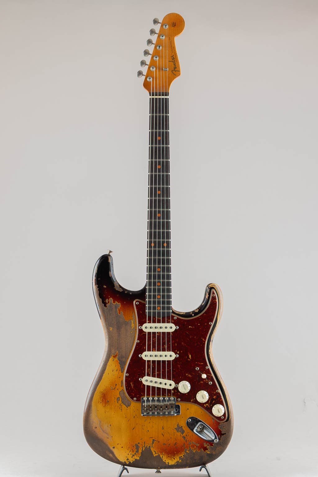 Limited Edition Roasted '61 Stratocaster Super Heavy Relic Aged 3-Color Sunburst 2023