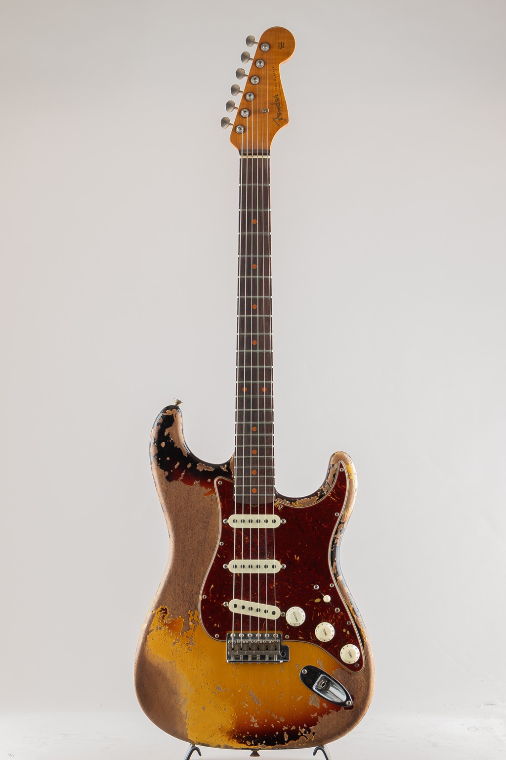 Limited Edition Roasted '61 Stratocaster Super Heavy Relic Aged 3-Color Sunburst 2023