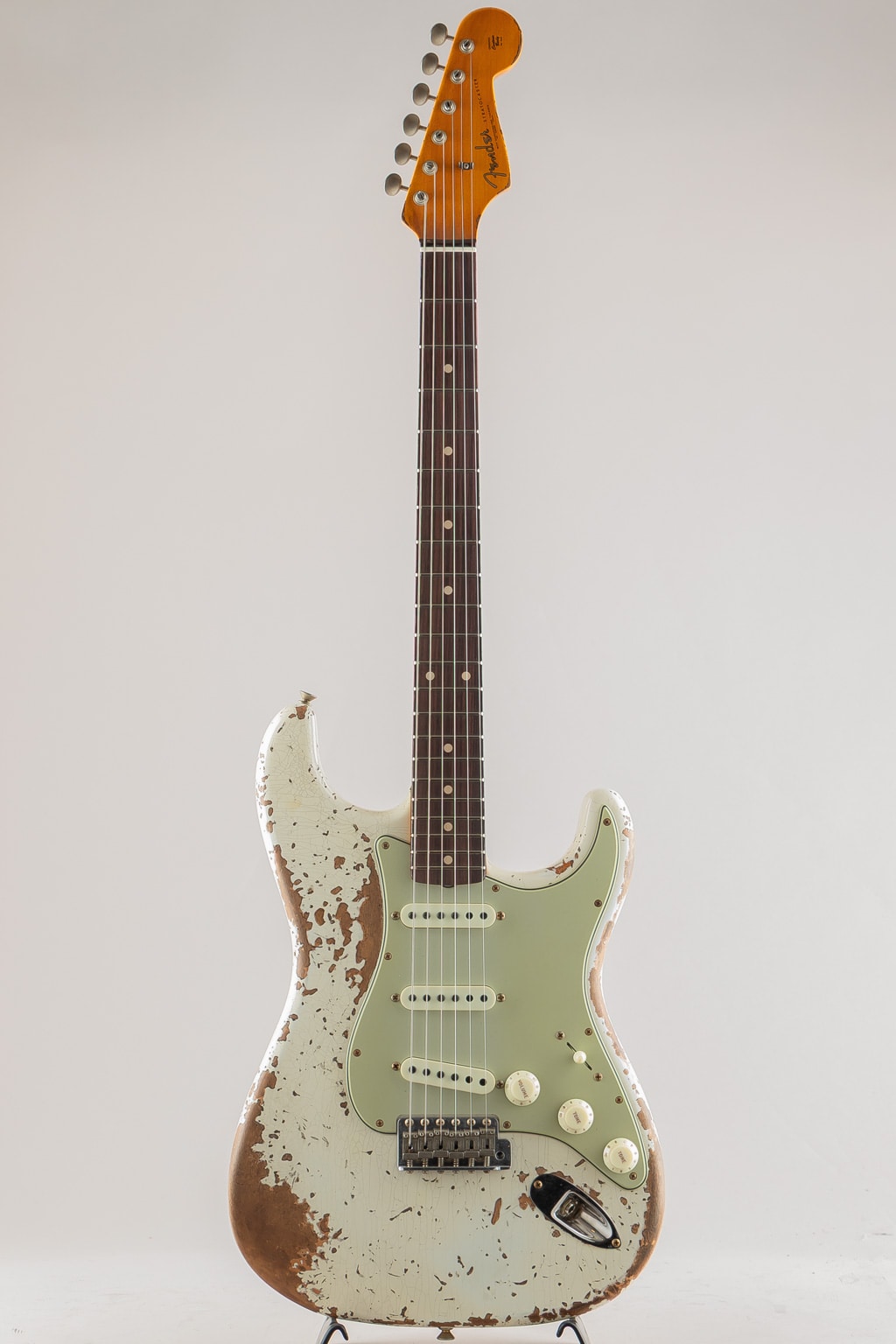 Limited Edition 62/63 Stratocaster Super Heavy Relic/Aged Olympic White
