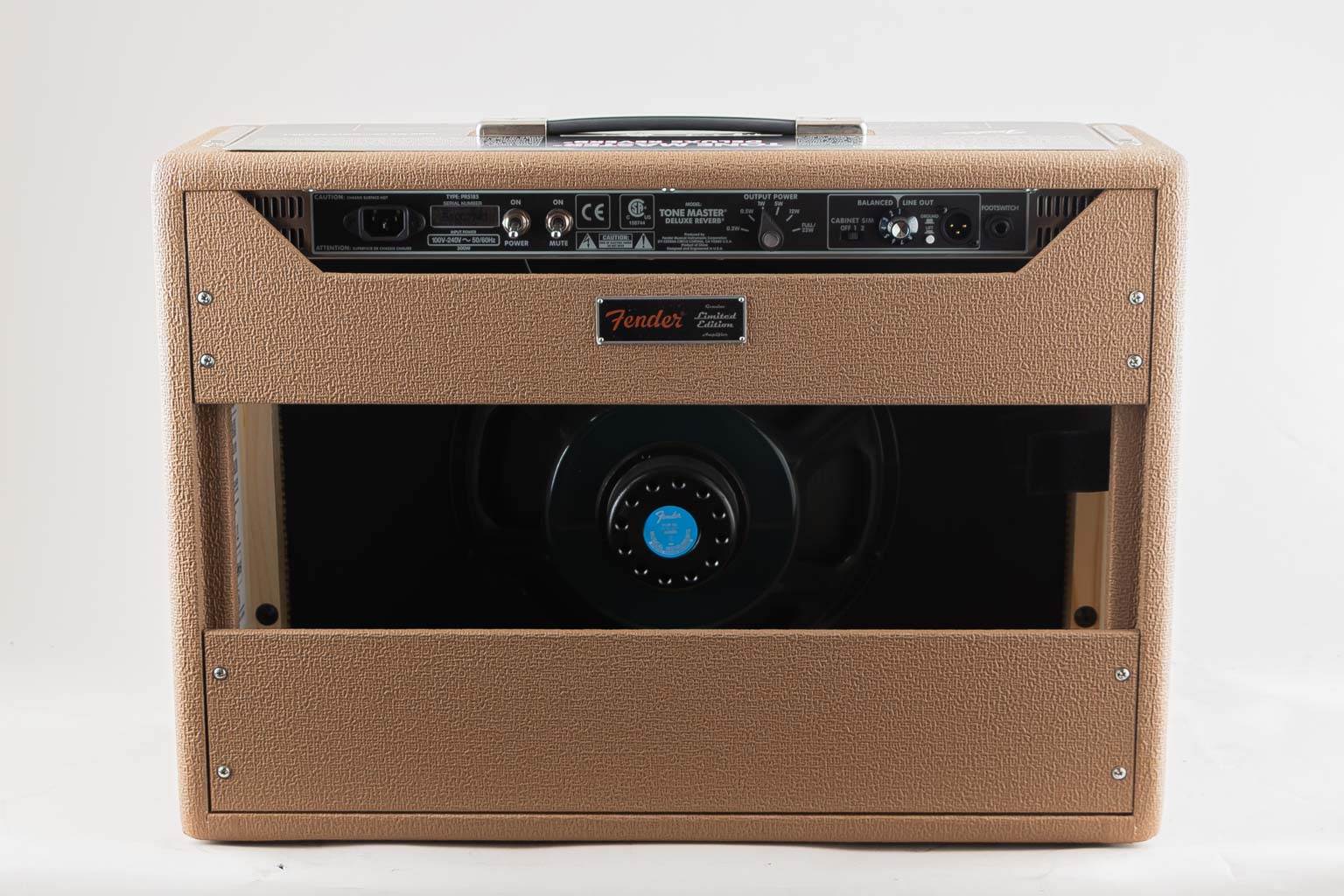 Tone Master Deluxe Reverb Cocoa Nubtex Factory Special Run 100V JP