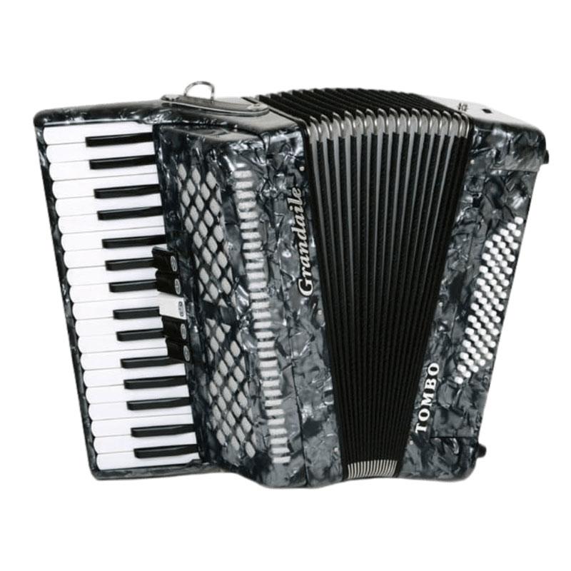 TOMBO GT-60B トンボ アコーディオン Grandaile コスモグレーパール 34鍵 グランデール オリジナルクロスプレゼント【取り寄せ商品】