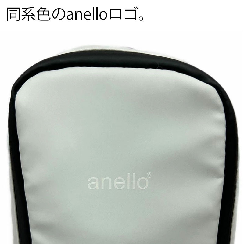 anello × Pearl Flute アネロ コラボレーション ワンショルダーバッグ ANL-FLOS1 GLY ライトグレー