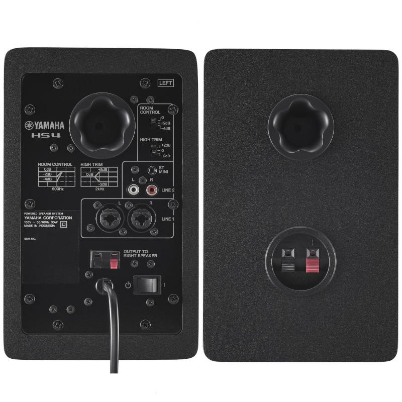 パワード スピーカー スタジオ モニター YAMAHA ヤマハ HS4B ブラック ペア