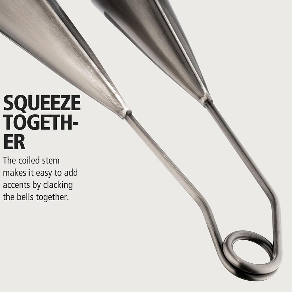 MEINL Percussion マイネル アゴゴ Modern Style A-GO-GO Steel Finish Model Large STBAG2 【国内正規品】