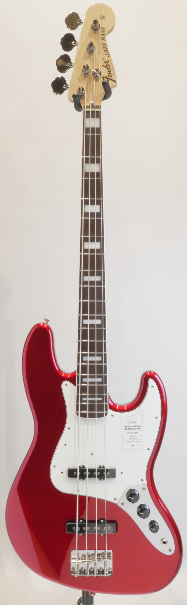 MADE IN JAPAN TRADITIONAL 70S JAZZ BASS (Candy Apple Red) Candy Apple Red BASS SIDE