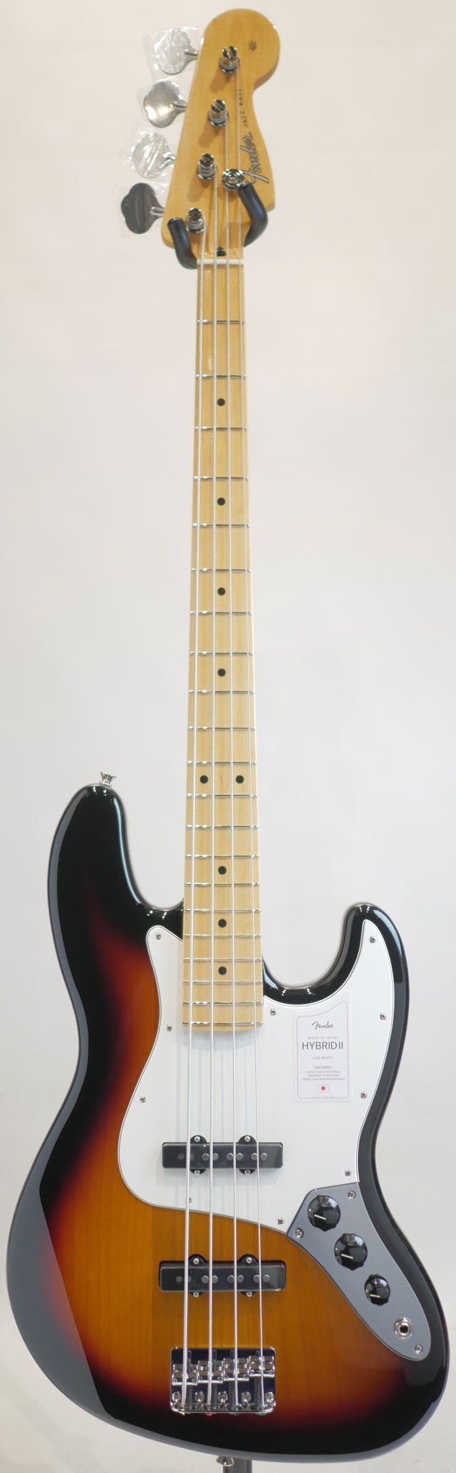 MADE IN JAPAN HYBRID II JAZZ BASS 3-Color Sunburst / Maple