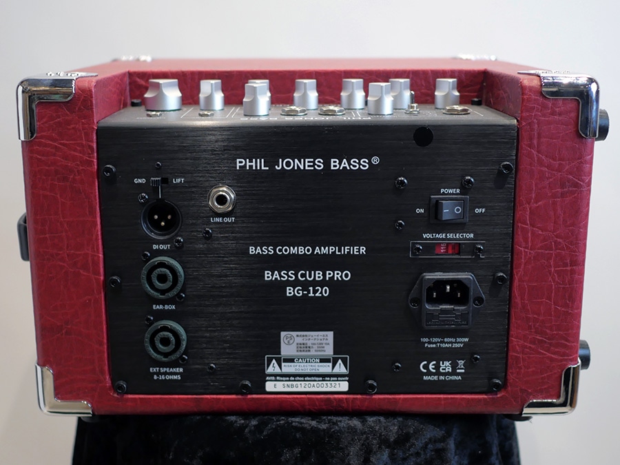 Bass Cub Pro Red Red BASS SIDE