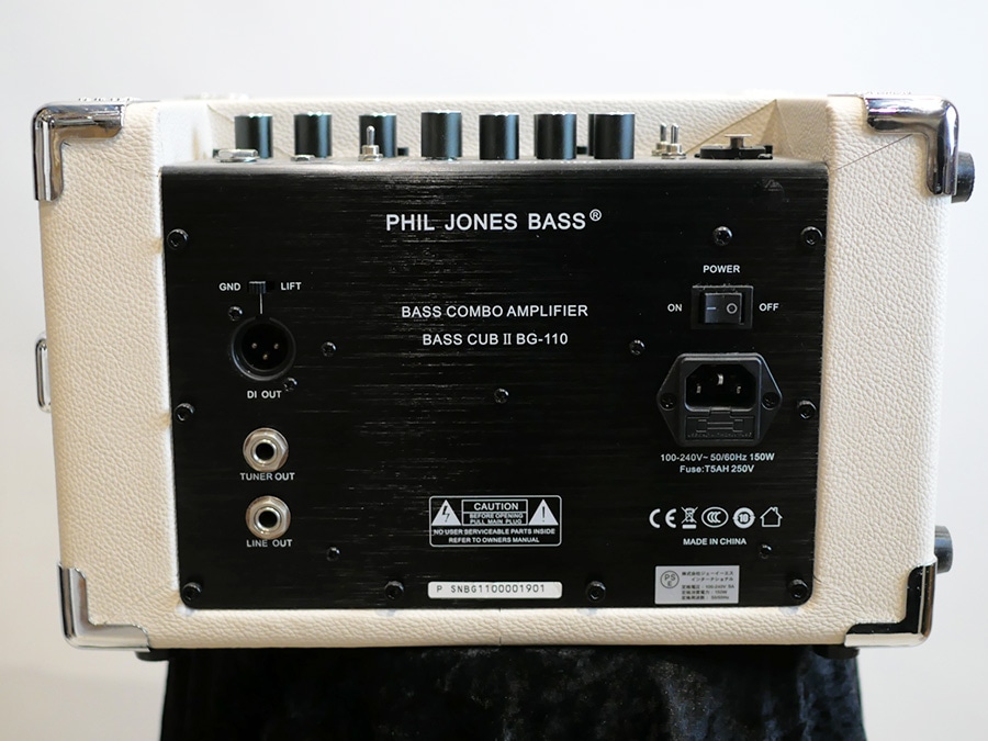 Bass CUB 2 WHITE White BASS SIDE