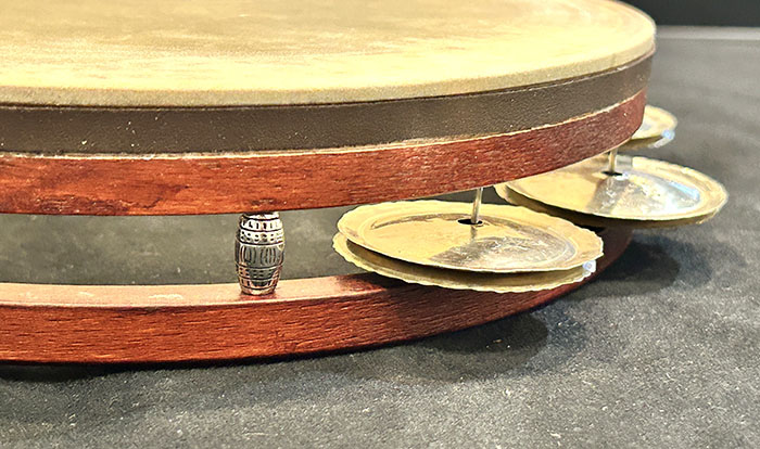 KT-019-0010-100F / 10" S-German Silver Professional Tambourine