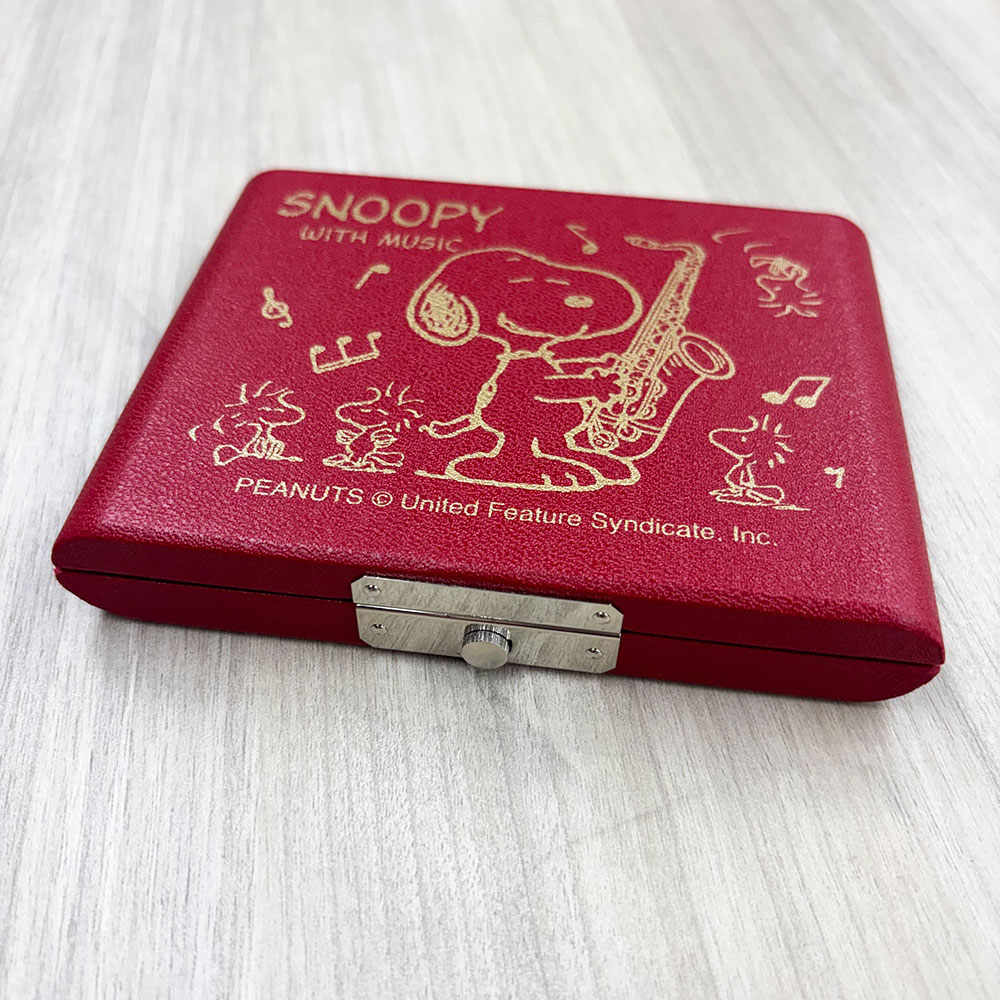 スヌーピー リードケース テナーサクソフォン用 レッド レッド Wind Forest