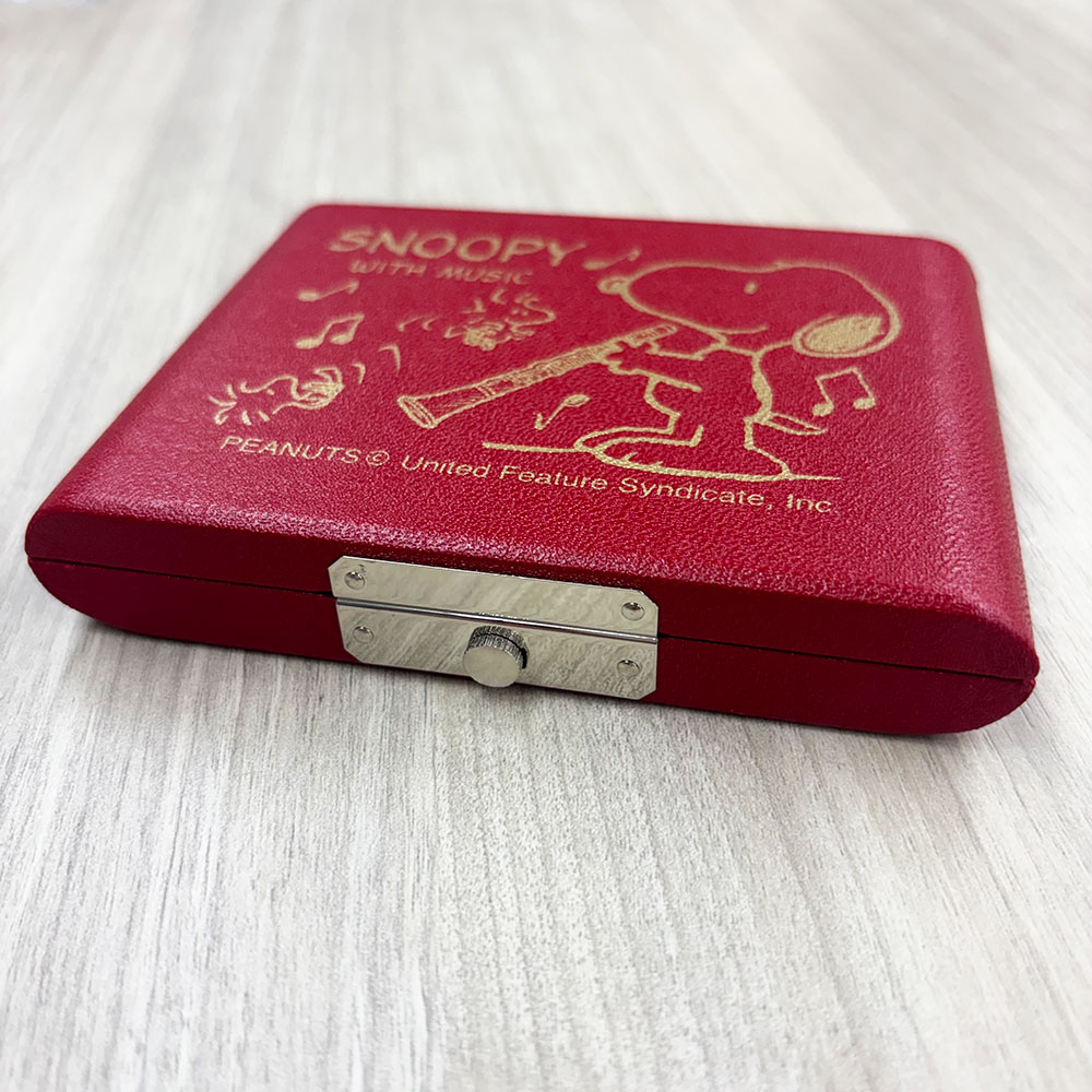 スヌーピー リードケース B♭クラリネット用 レッド