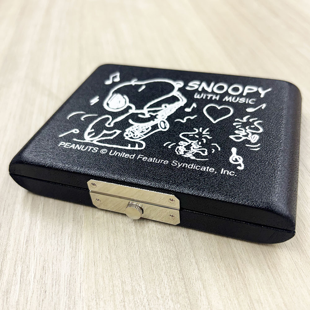 スヌーピー リードケース アルトサクソフォン用 ブラック ブラック Wind Forest